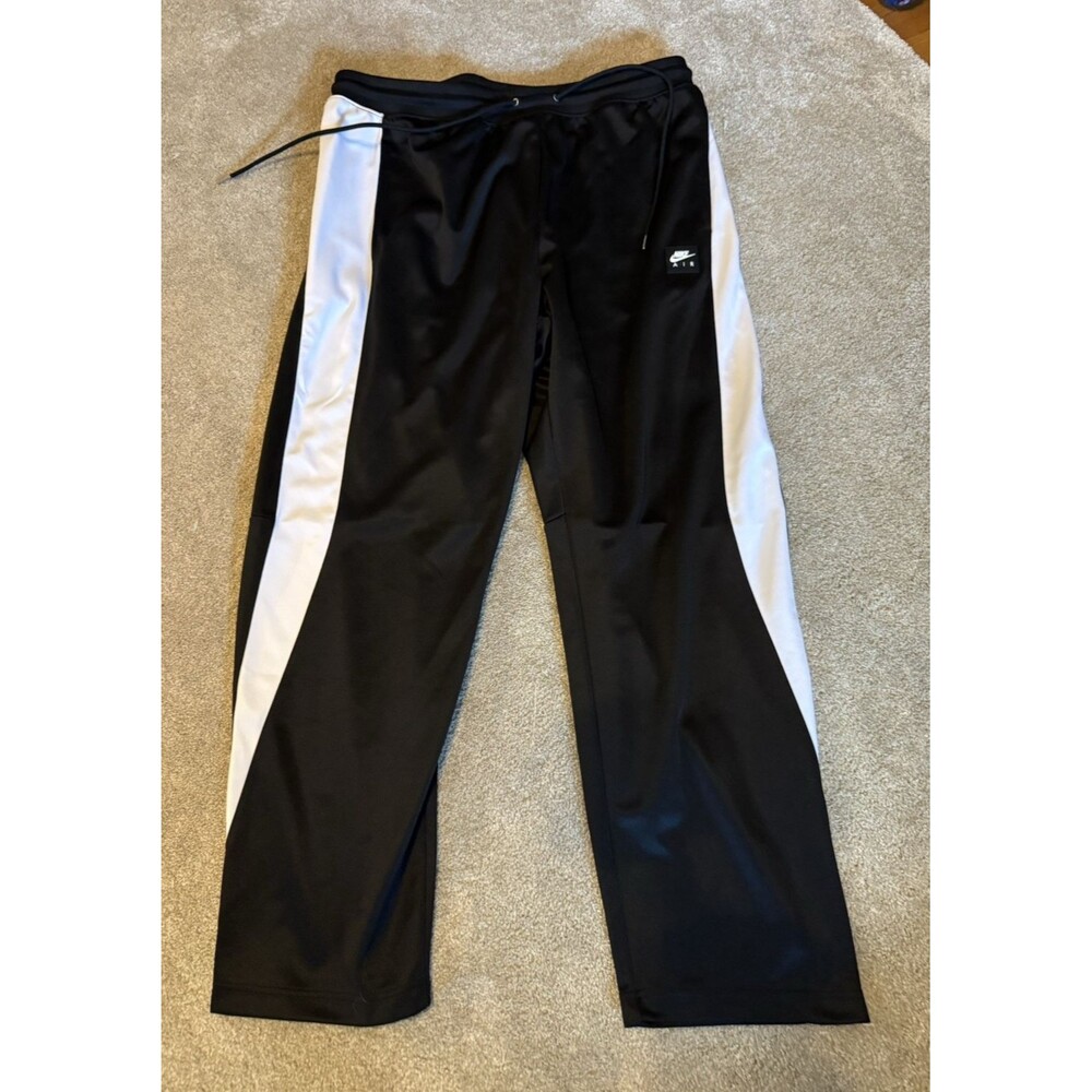 Nike Air Pants Men's Size XXL Black White basketball track pants